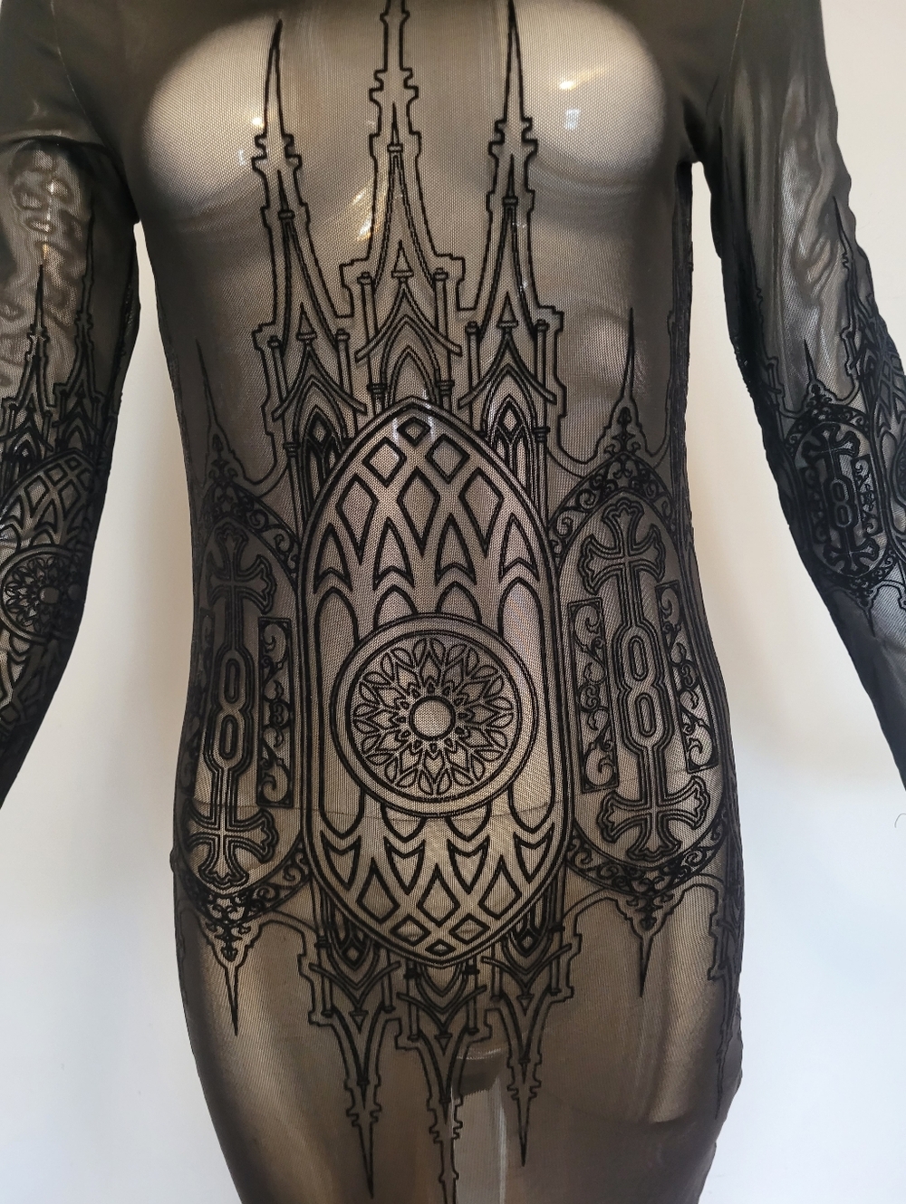 Killstar Unholy Matrimony Mesh Dress, VGUC, Size S - Picture 3 of 9